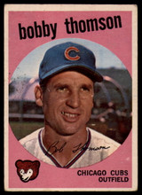1959 Topps #429 Bobby Thomson VG ID: 69336 1959 Topps #429 Bobby Thomson VG ID: 69336