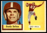 1957 Topps #54 Gordon Soltau EX ID: 72415 1957 Topps #54 Gordon Soltau EX ID: 72415