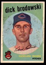 1959 Topps #371 Dick Brodowski EX ID: 68600 1959 Topps #371 Dick Brodowski EX ID: 68600