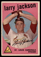 1959 Topps #399 Larry Jackson VG/EX ID: 68896