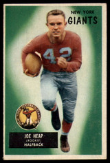 1955 Bowman #55 Joe Heap VG RC Rookie ID: 81078 1955 Bowman #55 Joe Heap VG RC Rookie ID: 81078