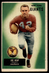 1955 Bowman #55 Joe Heap VG RC Rookie ID: 81079 1955 Bowman #55 Joe Heap VG RC Rookie ID: 81079