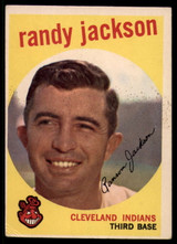1959 Topps #394 Randy Jackson VG/EX 1959 Topps #394 Randy Jackson VG/EX