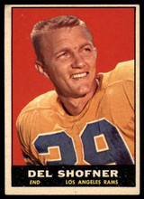 1961 Topps #52 Del Shofner EX++ 