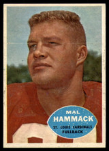 1960 Topps #104 Mal Hammack EX++ RC Rookie ID: 74289 1960 Topps #104 Mal Hammack EX++ RC Rookie ID: 74289