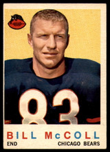 1959 Topps #151 Bill McColl EX/NM ID: 81739 1959 Topps #151 Bill McColl EX/NM ID: 81739