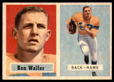 1957 Topps #82 Ron Waller VG