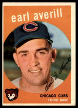 1959 Topps #301 Earl Averill Jr. VG RC Rookie