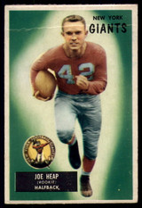 1955 Bowman #55 Joe Heap VG RC Rookie ID: 70599 1955 Bowman #55 Joe Heap VG RC Rookie ID: 70599