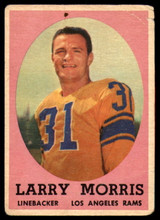 1958 Topps #50 Larry Morris VG