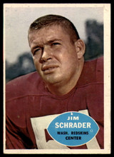 1960 Topps #128 Jim Schrader EX