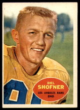 1960 Topps #65 Del Shofner EX ID: 74202