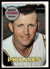 1969 Topps # 51 Woodie Fryman EX/NM  ID: 99364