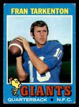 1971 Topps #120 Fran Tarkenton G-VG 