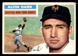 1956 Topps #148B Alvin Dark White Backs Poor 