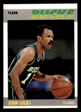 1987-88 Fleer #66 John Lucas Ex-Mint Basketball 1987-88 Fleer #66 John Lucas Ex-Mint Basketball