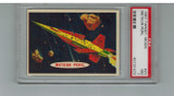 1957 Space Cards Target Moon Back #23 Meteor Peril PSA 7 NM #*sku4584 1957 Space Cards Target Moon Back #23 Meteor Peril PSA 7 NM #*sku4584