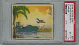 1938 Action Gum #25 Leaving Aircraft Carrier PSA 6 EX-MT #* 1938 Action Gum #25 Leaving Aircraft Carrier PSA 6 EX-MT #*
