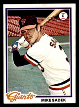 1978 Topps #   8 Mike Sadek Near Mint 