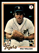 1978 Topps #151 Milt Wilcox Near Mint+ ID: 304869 1978 Topps #151 Milt Wilcox Near Mint+ ID: 304869