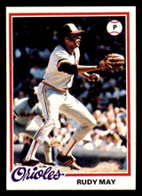 1978 Topps #262 Rudy May Near Mint+ 