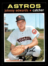 1971 Topps # 44 Johnny Edwards Ex-Mint  ID: 305507