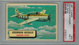 1957 PLANES (RED BACK) #49 GRUMMAN AVENGER  PSA 7 NM   #*