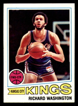 1977-78 Topps # 78 Richard Washington Near Mint+ RC Rookie 