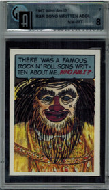1967 Who Am I! #7 Henry VIII GAI 8 NM-MT #* 1967 Who Am I! #7 Henry VIII GAI 8 NM-MT #*