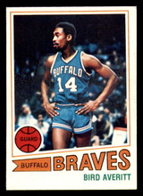 1977-78 Topps # 8 Bird Averitt Ex-Mint ID: 306776 1977-78 Topps # 8 Bird Averitt Ex-Mint ID: 306776