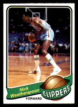 1979-80 Topps # 61 Nick Weatherspoon Ex-Mint 1979-80 Topps # 61 Nick Weatherspoon Ex-Mint