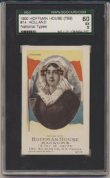 1900 T89 HOFFMAN HOUSE #14 HOLLAND SGC 60 EX 5  #*