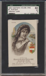 1900 T89 HOFFMAN HOUSE #7 AUSTRIA SGC 60 EX 5  #*