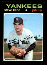 1971 Topps # 51 Steve Kline Ex-Mint RC Rookie 