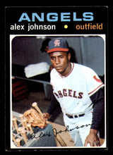 1971 Topps #590 Alex Johnson Excellent+ 1971 Topps #590 Alex Johnson Excellent+