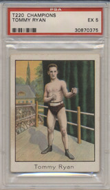 1910 T220 MECCA TOMMY RYAN PSA 5 EX  #*