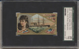 1887 N83 OCEAN & RIVER STEAMERS Pacific Mail SS Co SGC 20 Fair 1.5  #*