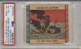 1945 R11 Allies In Action AA-100 Axis Ship Going Under Psa 4 Vg- Ex  #*