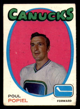 1971-72 O-Pee-Chee #1 Poul Popiel G-VG OPC 1971-72 O-Pee-Chee #1 Poul Popiel G-VG OPC