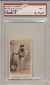1887's N392 Actors & Actresses Admiral Cig. Louise Boudet PSA 7 NM #* 1887's N392 Actors & Actresses Admiral Cig. Louise Boudet PSA 7 NM #*