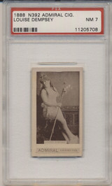 1887's N392 Actors & Actresses Admiral Cig. Lousie Dempsey PSA 7 NM #* 1887's N392 Actors & Actresses Admiral Cig. Lousie Dempsey PSA 7 NM #*