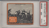 1933 World War Gum R174 #76 Through Barbed Wire PSA 6 EX-Mint  #*