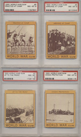 1933 Goudey R174 World War Gum Set 96 PSA Graded GPA 7.02 NM #* 1933 Goudey R174 World War Gum Set 96 PSA Graded GPA 7.02 NM #*