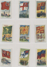 1920/30's Flags Of All Nations (Canada) Blank Backs 45 of 60 Numbers Hand Written On Back  #*