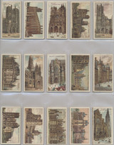 1916 W.D.H.O. Wills Gems Of French Architecture Set 50  #*