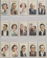 1934 W.D.H.O. Wills Radio Celebrities Series A Set 50  #*