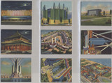 1933 Curt Teich & Co Chicago World's Fair R30-2 BOX Set 16  #*