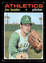 1971 Topps # 45 Jim Hunter G-VG 