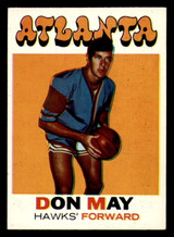 1971-72 Topps #6 Don May DP Ex-Mint ID: 309265 1971-72 Topps #6 Don May DP Ex-Mint ID: 309265