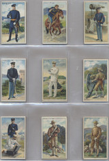 1910 T81 Recruit Cigerettes Military Set (48/50) SOLID (NOT DIE CUT)  #*